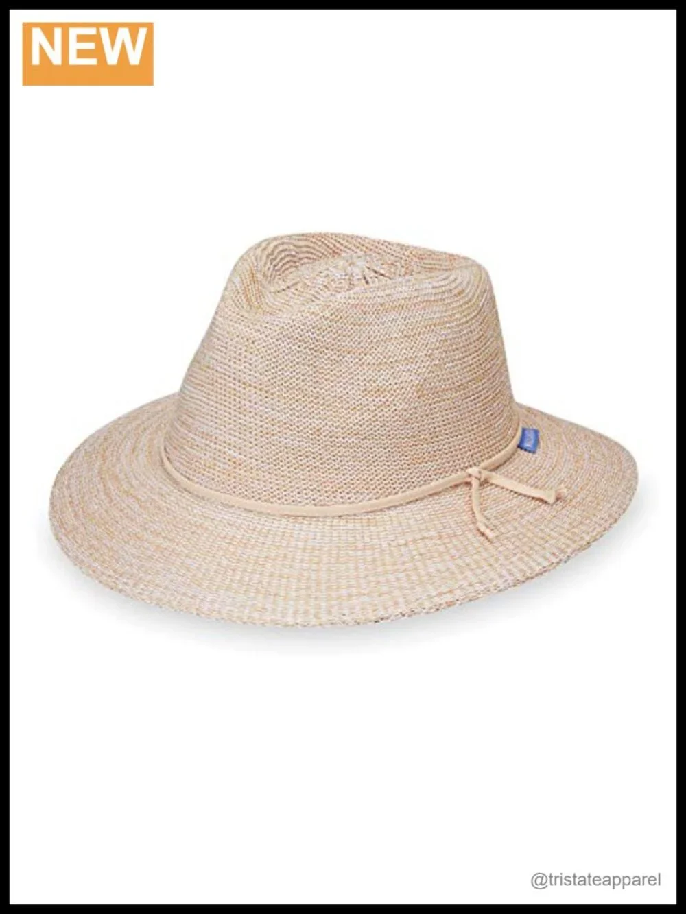 UPF 50+ Packable Wide Brim Fedora Sun Hat for Women